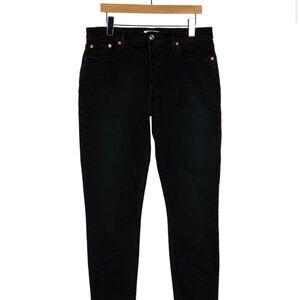 Re/Done Women's Black Skinny Jeans